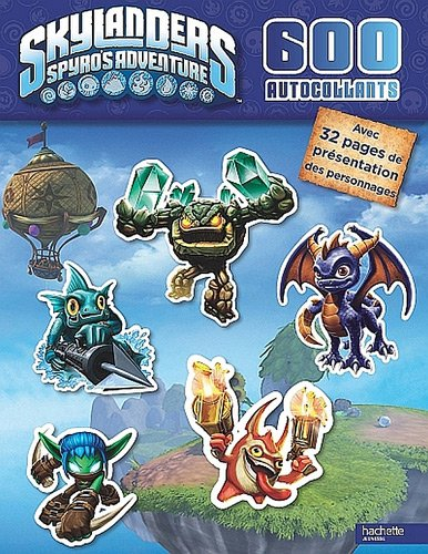600 stickers Skylanders : Spyro's adventure