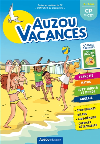 Auzou vacances : 6-7 ans, CP au CE1