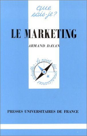 le marketing. 9ème édition