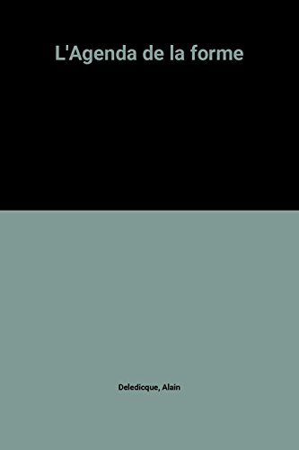 l'agenda de la forme