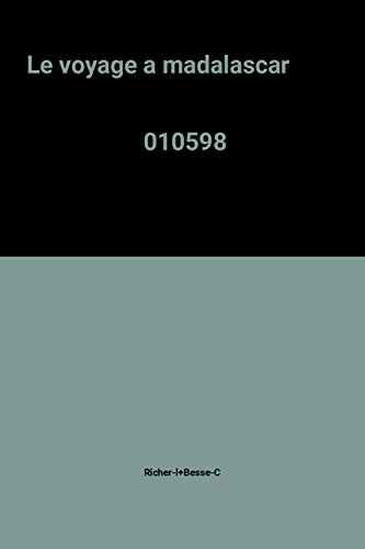le voyage a madalascar                                                                        010598