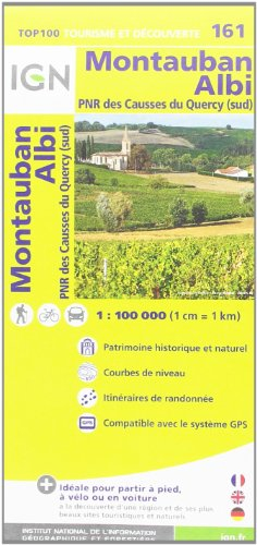 TOP100161 MONTAUBAN/ALBI 1/100.000