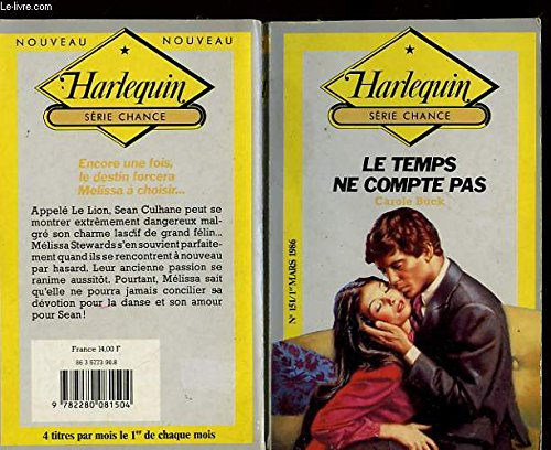le temps ne compte pas (harlequin)