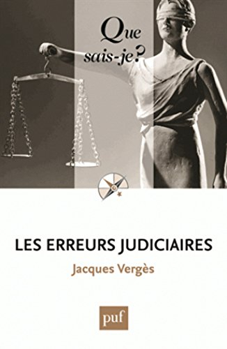 Les erreurs judiciaires