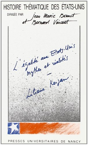 L'Egalité aux Etats-Unis : mythes et réalités