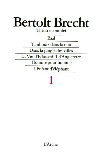 Théâtre complet. Vol. 1