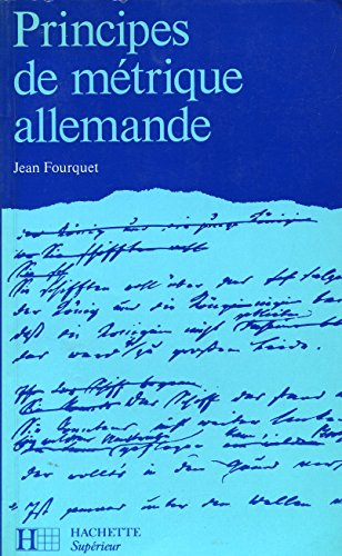 Principes de métrique allemande