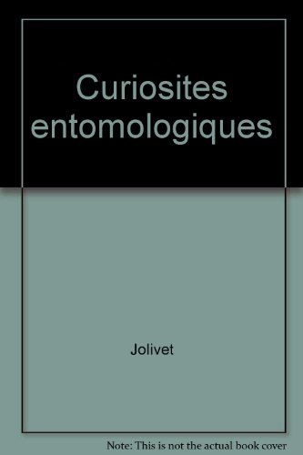 Curiosités entomologiques