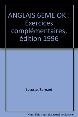 ok, 6e, travaux pratiques