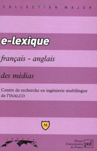E-lexique français-anglais des médias