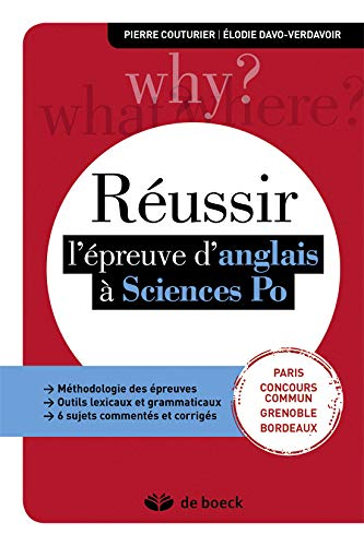 Réussir l'épreuve d'anglais à Sciences Po