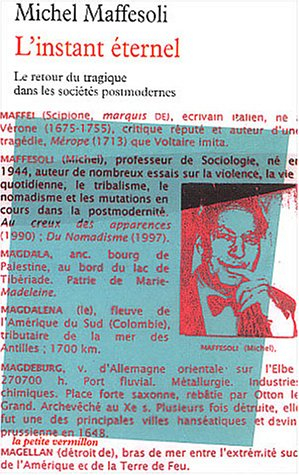 L'instant éternel : le retour du tragique dans les sociétés postmodernes