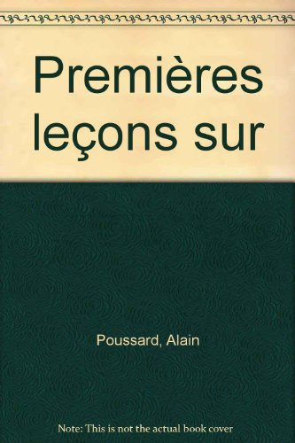 Premières leçons sur les Méditations métaphysiques de Descartes