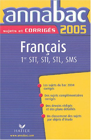 français 1e séries technologiques stt, sti, stl, sms