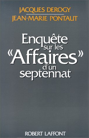 Enquête sur les affaires du septennat