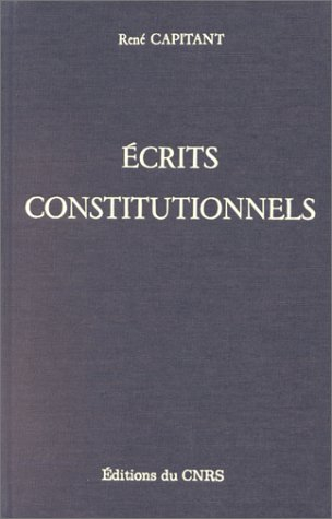 Ecrits constitutionnels