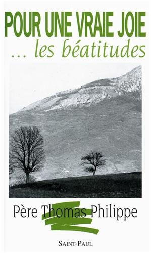 Pour une vraie joie, les béatitudes