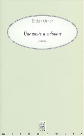 Une année si ordinaire