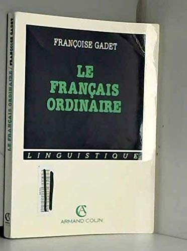 le français ordinaire