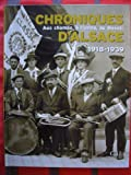 Chroniques 1918-1939