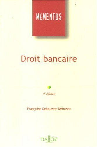 Droit bancaire