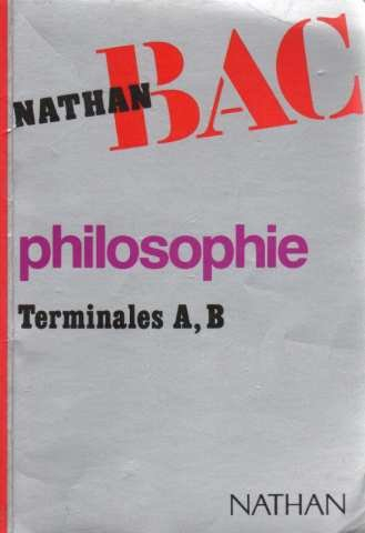 Philosophie : terminales A, B