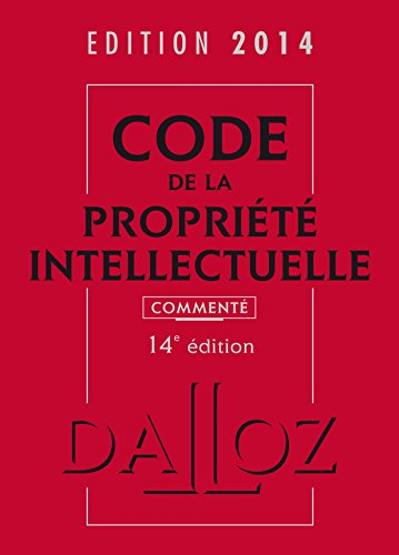 Code de la propriété intellectuelle 2014
