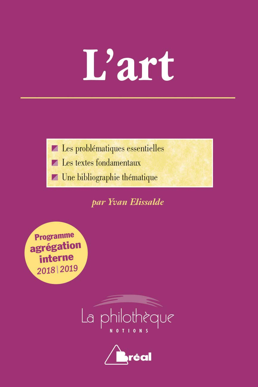 L'art : les problématiques essentielles, les textes fondamentaux, une bibliographie thématique : pro