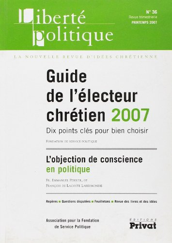 Liberté politique, n° 36