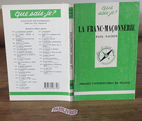 la franc-maçonnerie
