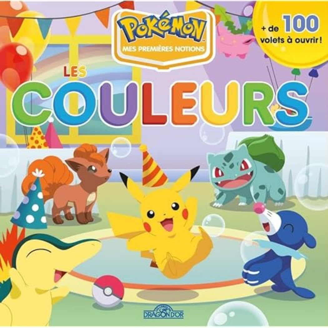 Pokémon : mes premières notions : les couleurs
