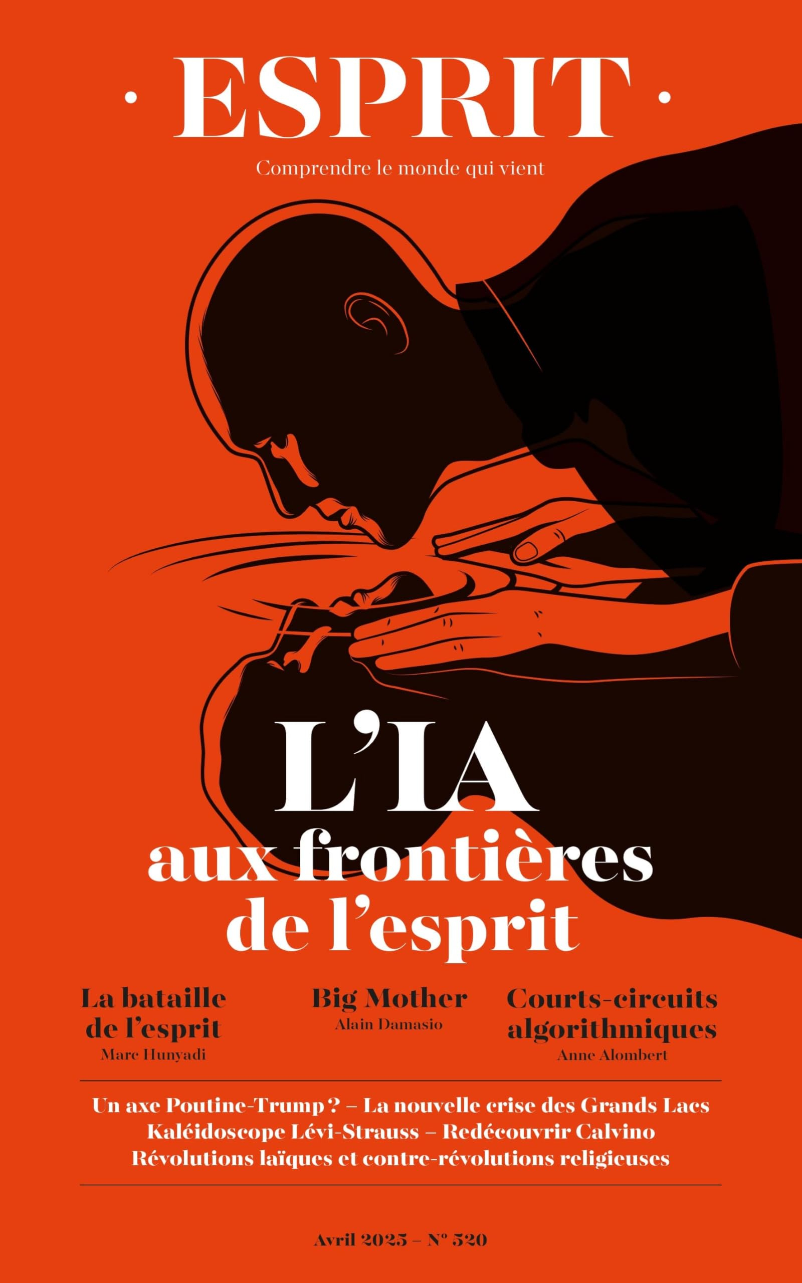 Esprit, n° 520. L'IA aux frontières de l'esprit
