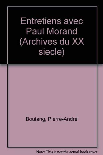 Entretiens: Avec Jean José Marchand