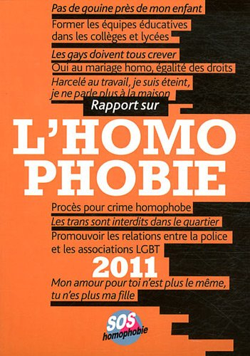 Rapport sur l'homophobie 2011