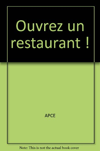Ouvrez un restaurant !