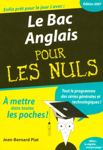 Le bac anglais pour les nuls