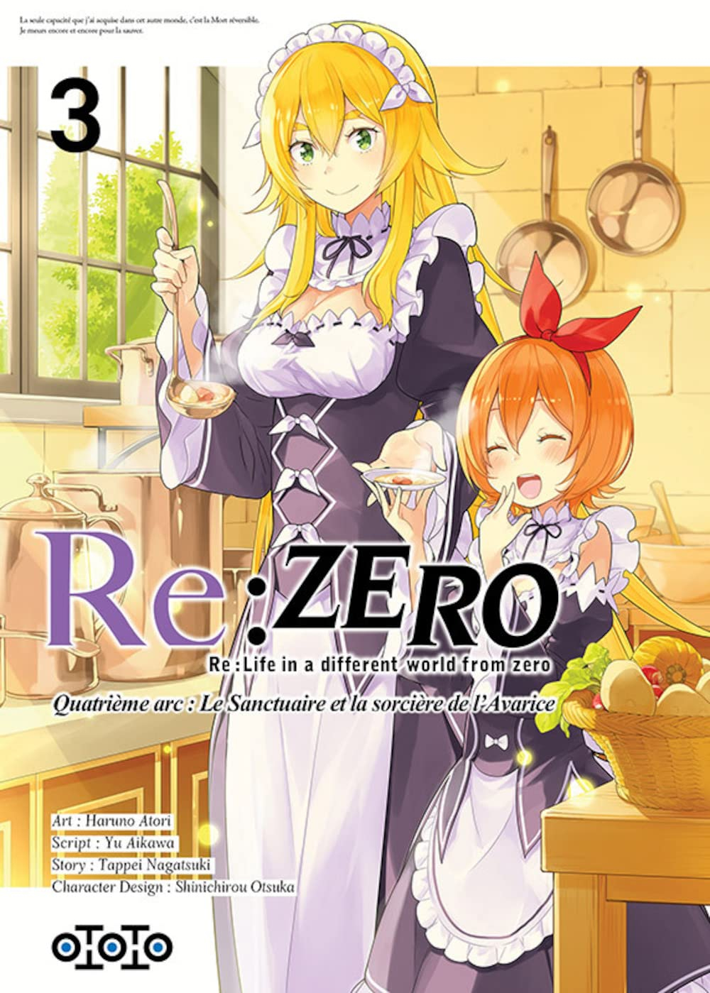 Re:Zero : Re:Life in a different world from zero : quatrième arc, le sanctuaire et la sorcière de l'