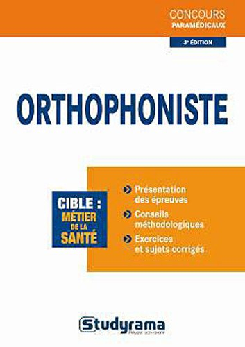 Orthophoniste : objectif métier de la santé
