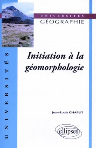initiation à la géomorphologie