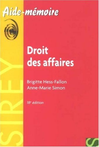 Droit des affaires