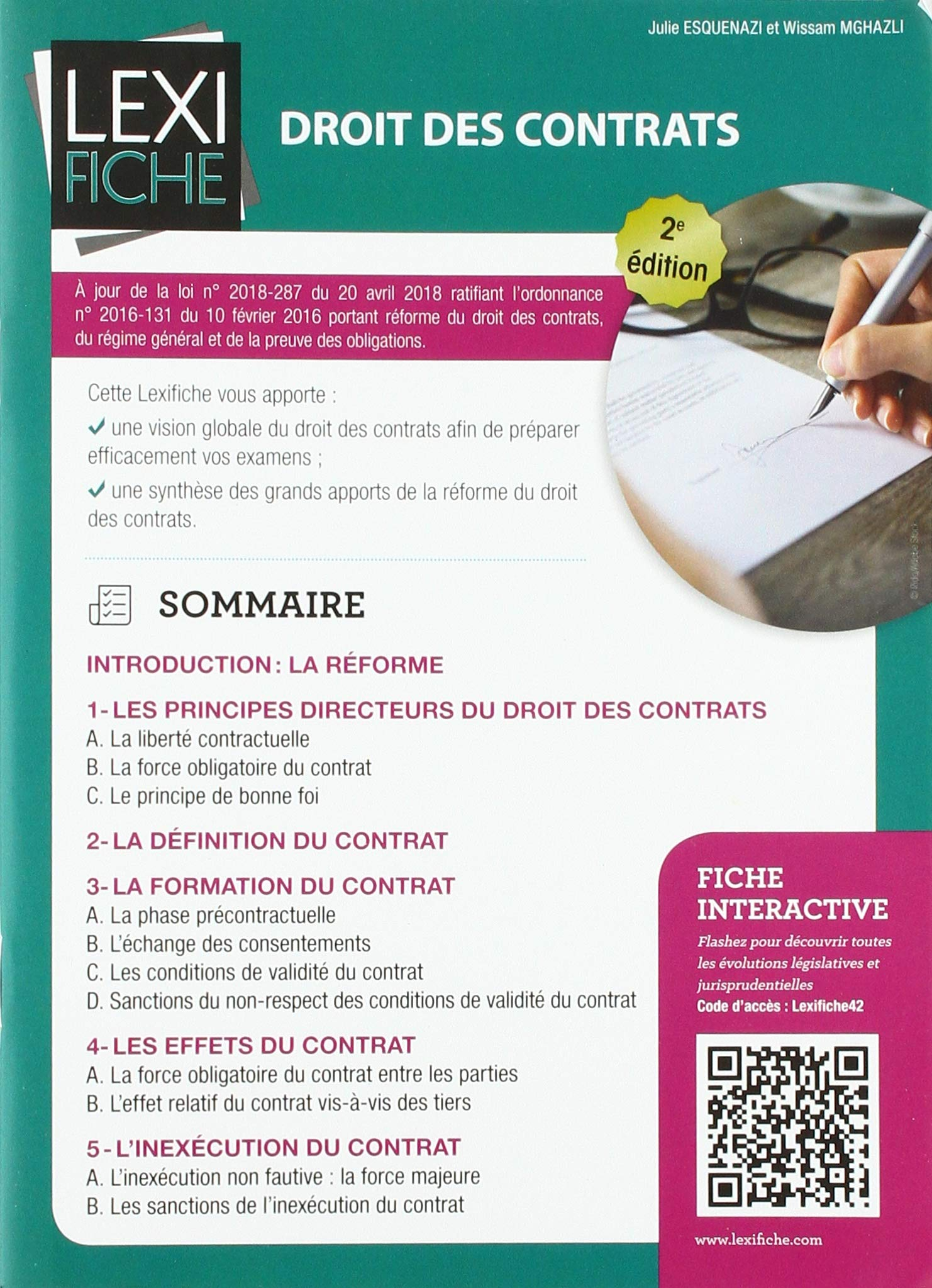 Droit des contrats