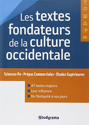 Les textes fondateurs de la culture occidentale : Sciences Po, prépas commerciales, études supérieur