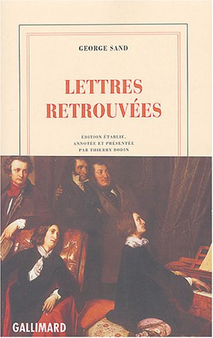 Lettres retrouvées