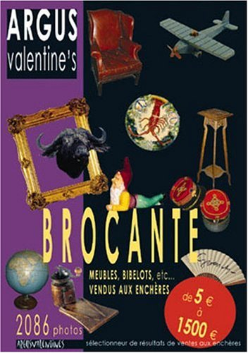 Argus Valentine's brocante : sélection de 2.086 résultats de ventes aux enchères du 25 février 2000 