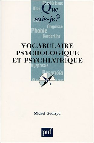 vocabulaire psychologique et psychiatrique