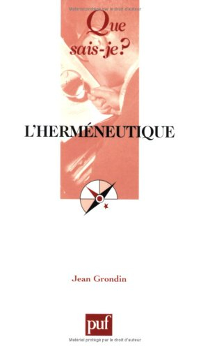 L'herméneutique
