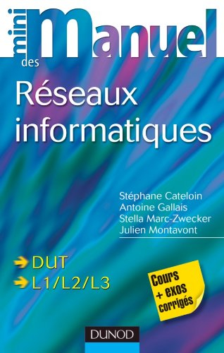 Mini-manuel réseaux informatiques : DUT, L1, L2, L3 : cours+exos corrigés