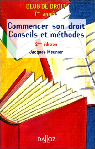 Commencer son droit : conseils et méthodes