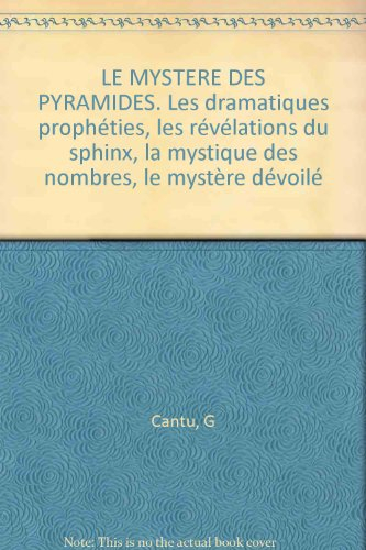 Le mystère des pyramides