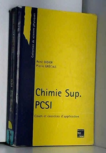 chimie sup : pcsi